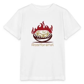 Rostbrätel Neu - Stanley/Stella Kinder T-Shirt MINI CREATOR  - Weiß - Vorne - Maike (125cm)