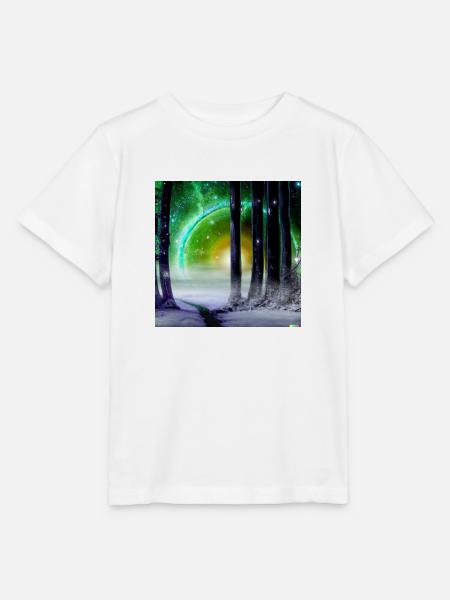 JD Star Artwork No.4 - Stanley/Stella Kinder T-Shirt MINI CREATOR - Weiß