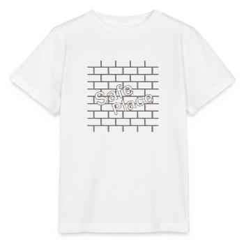 SICHERER ORT - Stanley/Stella Kinder T-Shirt MINI CREATOR  - Weiß - Vorne - Maike (125cm)