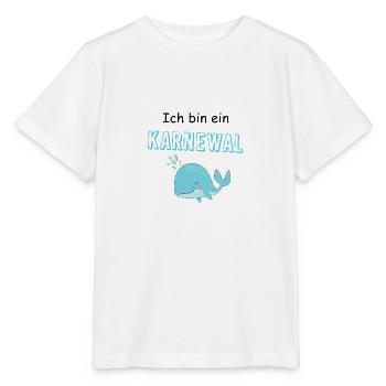 ich bin ein Karnewal - Stanley/Stella Kinder T-Shirt MINI CREATOR  - Weiß - Vorne - Maike (125cm)