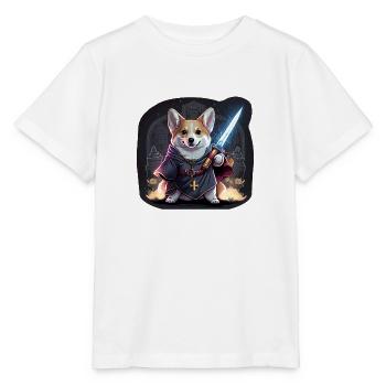 CorgiKreuz-Ritter - Stanley/Stella Kinder T-Shirt MINI CREATOR  - Weiß - Vorne - Maike (125cm)