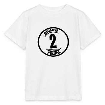 Negative To Positive - Stanley/Stella MINI CREATOR Kids’ T-Shirt - white - Front - Maike (125cm)