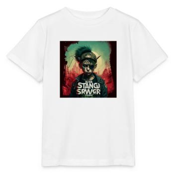 strange new world im Cyber Punk - Stanley/Stella Kinder T-Shirt MINI CREATOR  - Weiß - Vorne - Maike (125cm)