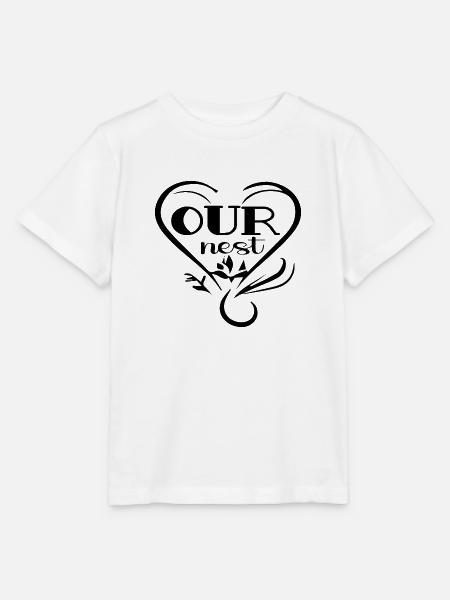 Our Nest - Stanley/Stella Kinder T-Shirt MINI CREATOR - Weiß