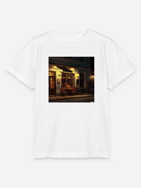 Gemüdliches Café - Stanley/Stella Kinder T-Shirt MINI CREATOR  - Weiß