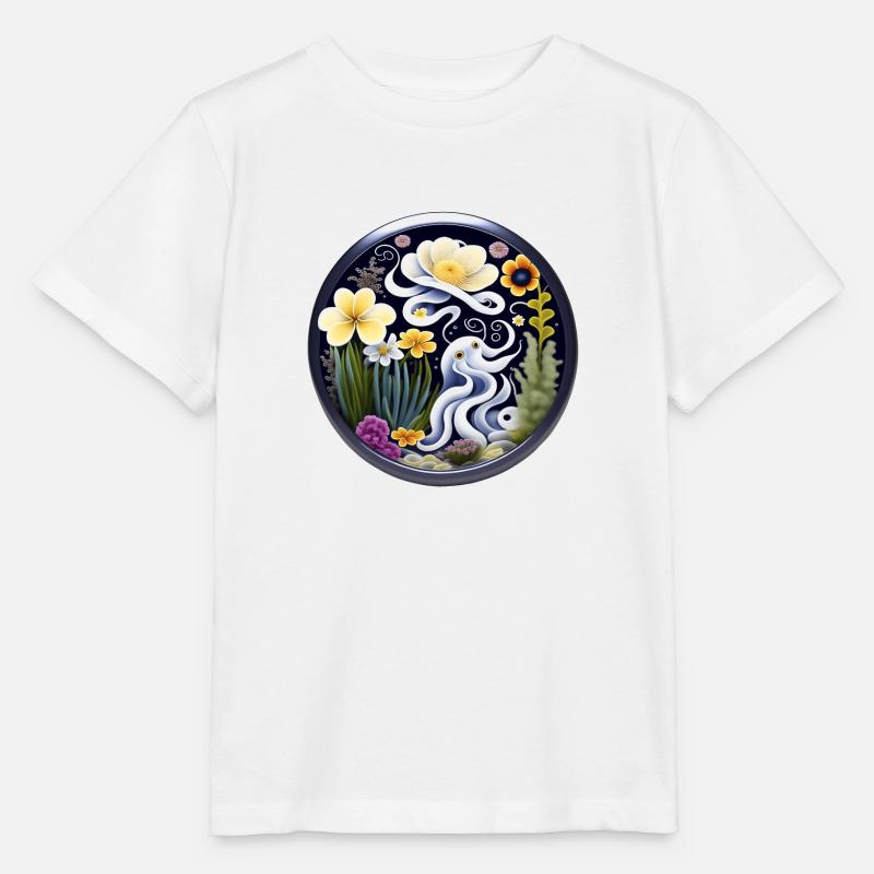 Squid - Stanley/Stella MINI CREATOR Kids’ T-Shirt - white