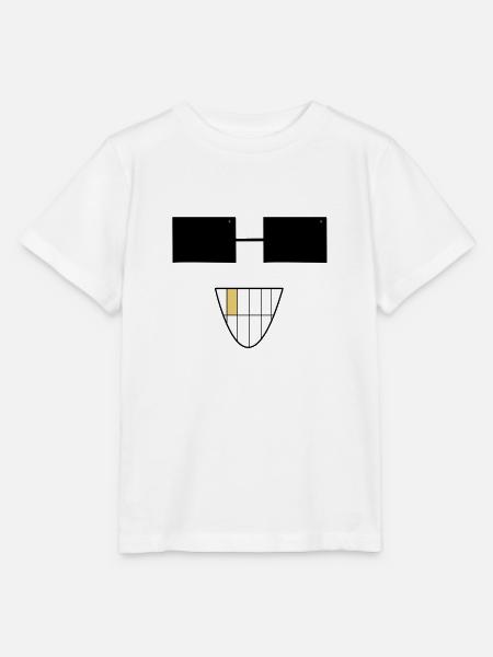Lächeln mit Sonnenbrille - Stanley/Stella Kinder T-Shirt MINI CREATOR - Weiß