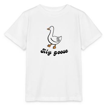 Sily goose - T-shirt bio MINI CREATOR Stanley/Stella Enfant - blanc - Devant - Maike (125cm)
