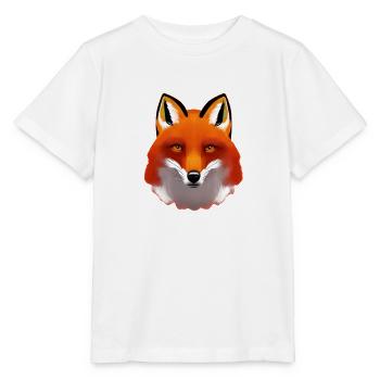 Fuchstastisch - Stilvolle Produkte mit Fuchsmotive - Stanley/Stella Kinder T-Shirt MINI CREATOR  - Weiß - Vorne - Maike (125cm)
