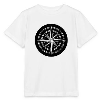 compass - Stanley/Stella MINI CREATOR Kids’ T-Shirt - white - Front - Maike (125cm)