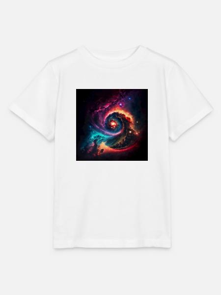 Kosmisches Universum n°3 - Stanley/Stella Kinder T-Shirt MINI CREATOR - Weiß