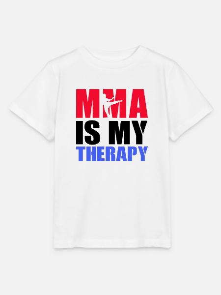 mma therapy - Stanley/Stella Kinder T-Shirt MINI CREATOR - Weiß
