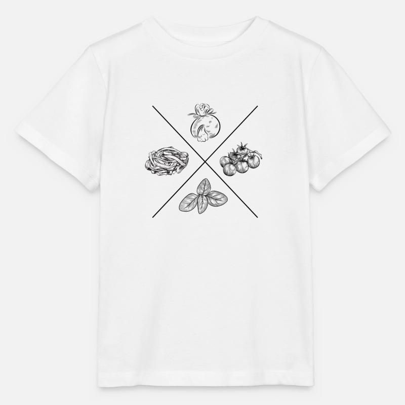 Burrata Love - Stanley/Stella MINI CREATOR Kids’ T-Shirt - white