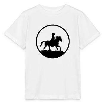 reiterin - Stanley/Stella Kinder T-Shirt MINI CREATOR  - Weiß - Vorne - Maike (125cm)
