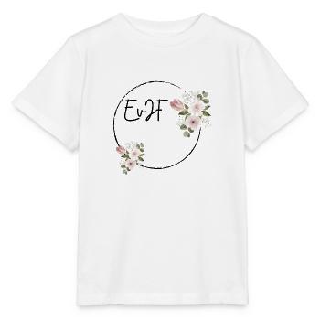 Personalisierter Junggesellenabschied - Stanley/Stella Kinder T-Shirt MINI CREATOR  - Weiß - Vorne - Maike (125cm)