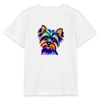 Terrier Chien Chien Propriétaire Chien Chiens Propriétaire de Chien Propriétaire de Chien - T-shirt bio MINI CREATOR Stanley/Stella Enfant - blanc - Devant - Maike (125cm)