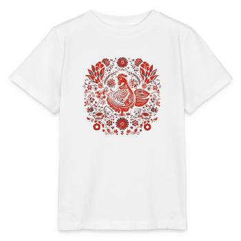 Der alte rote Vogel - Stanley/Stella Kinder T-Shirt MINI CREATOR  - Weiß - Vorne - Maike (125cm)