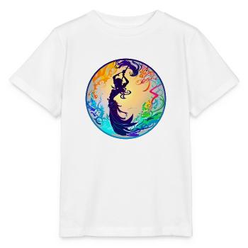 Dans la mer - T-shirt bio MINI CREATOR Stanley/Stella Enfant - blanc - Devant - Maike (125cm)