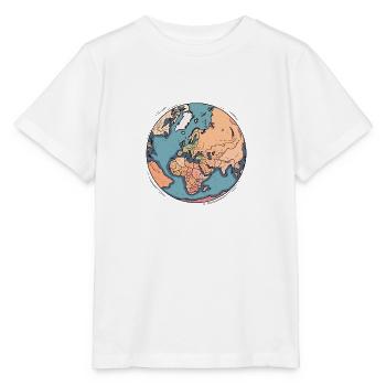 Planet Erde - Stanley/Stella Kinder T-Shirt MINI CREATOR  - Weiß - Vorne - Maike (125cm)