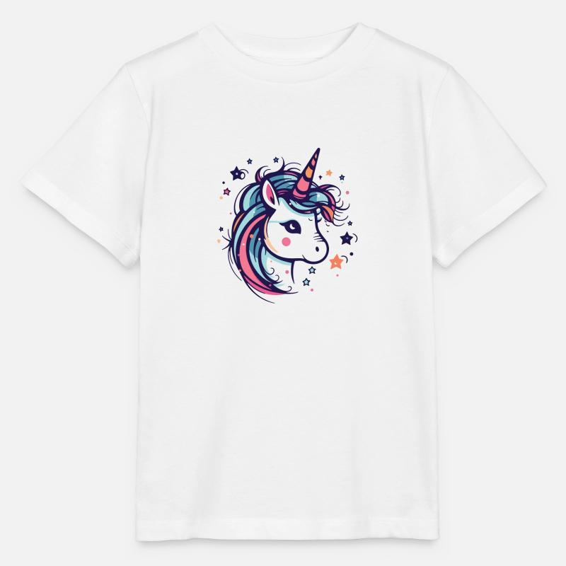 Einhorn - Stanley/Stella Kinder T-Shirt MINI CREATOR  - Weiß