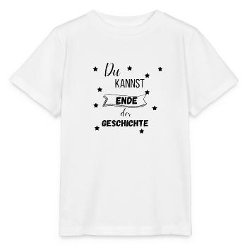 Du kannst! Ende! - Stanley/Stella Kinder T-Shirt MINI CREATOR  - Weiß - Vorne - Maike (125cm)