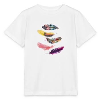 Feathers - Stanley/Stella MINI CREATOR Kids’ T-Shirt - white - Front - Maike (125cm)