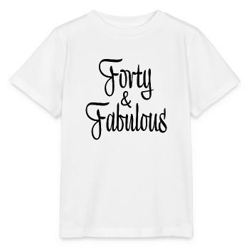 Quarante & Fabuleux - T-shirt bio MINI CREATOR Stanley/Stella Enfant - blanc - Devant - Maike (125cm)