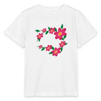 Flower Flower Plant - Stanley/Stella MINI CREATOR Kids’ T-Shirt - white - Front - Maike (125cm)