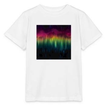 Aurora Symphony: Kollektion der Nordlichter - Stanley/Stella Kinder T-Shirt MINI CREATOR  - Weiß - Vorne - Maike (125cm)