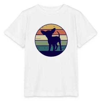 Hund Dog - Stanley/Stella Kinder T-Shirt MINI CREATOR  - Weiß - Vorne - Maike (125cm)