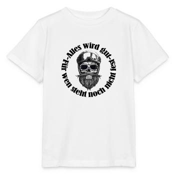 Alles wird gut - Stanley/Stella Kinder T-Shirt MINI CREATOR  - Weiß - Vorne - Maike (125cm)