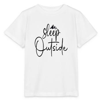 Dormir dehors - T-shirt bio MINI CREATOR Stanley/Stella Enfant - blanc - Devant - Maike (125cm)