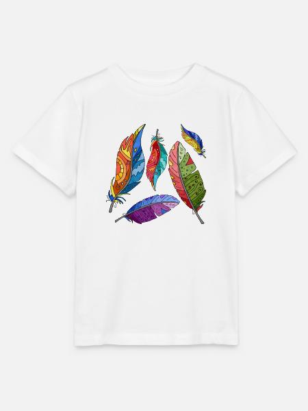Feder - Stanley/Stella Kinder T-Shirt MINI CREATOR - Weiß