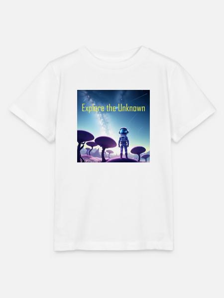 Erkunde das Unbekannte 2 - Stanley/Stella Kinder T-Shirt MINI CREATOR - Weiß