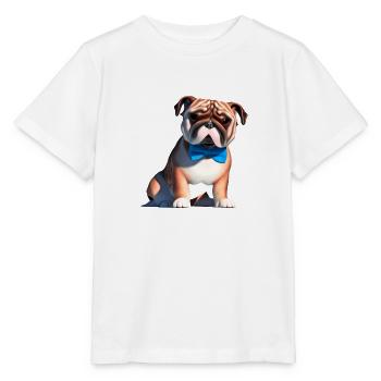 Dog owners Dog Bulldog Dogs Dog owners - Stanley/Stella MINI CREATOR Kids’ T-Shirt - white - Front - Maike (125cm)