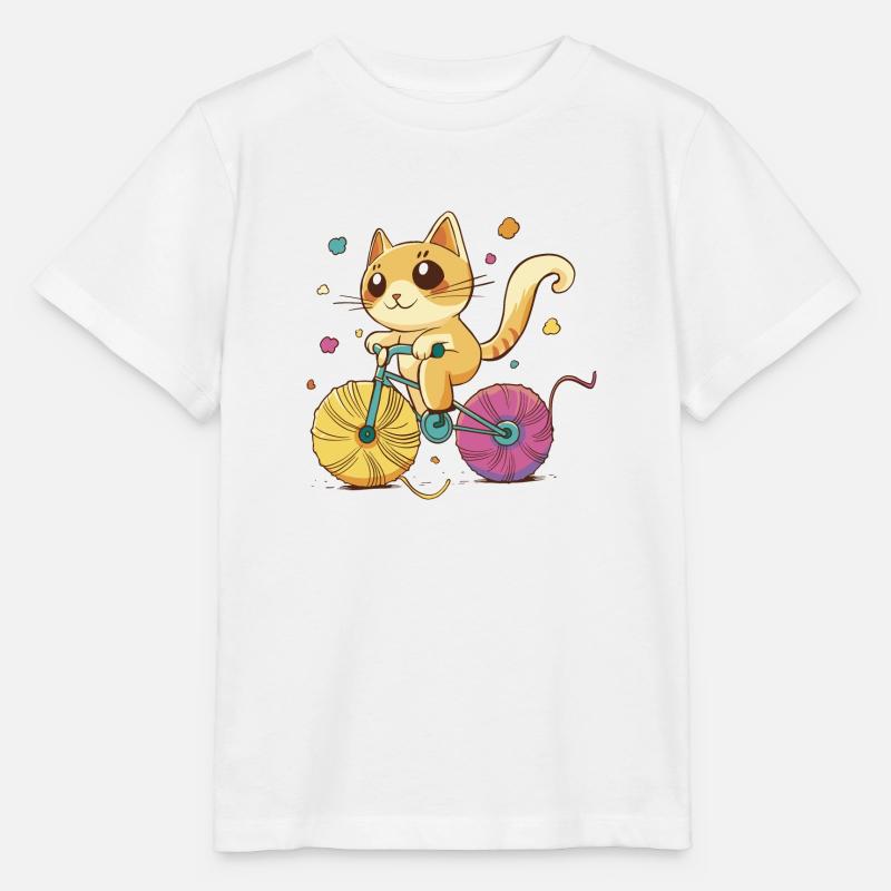 Nice kitten - Stanley/Stella MINI CREATOR Kids’ T-Shirt - white