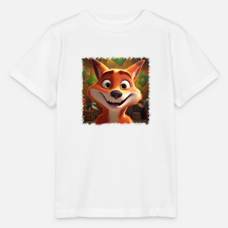 niedlicher Fuchs - Stanley/Stella Kinder T-Shirt MINI CREATOR  - Weiß