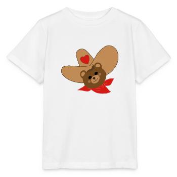 Ours de l’Ouest - T-shirt bio MINI CREATOR Stanley/Stella Enfant - blanc - Devant - Maike (125cm)