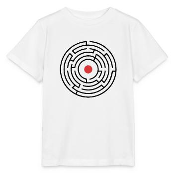 labyrinth - Stanley/Stella Kinder T-Shirt MINI CREATOR  - Weiß - Vorne - Maike (125cm)