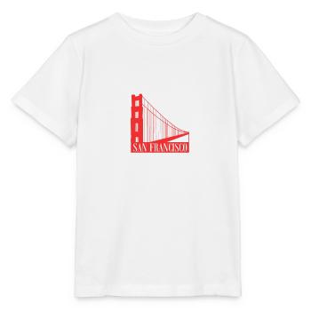 San Francisco - Stanley/Stella Kinder T-Shirt MINI CREATOR  - Weiß - Vorne - Maike (125cm)