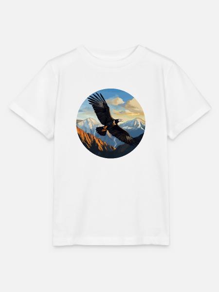 Andenkondor - Stanley/Stella Kinder T-Shirt MINI CREATOR - Weiß