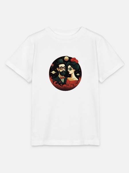 Stellar Gentleman & Lady - Stanley/Stella Kinder T-Shirt MINI CREATOR  - Weiß