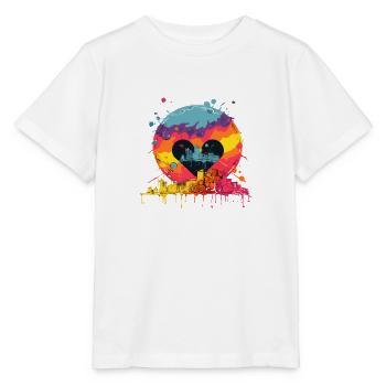 Un monde de diversité et d’égalité - T-shirt bio MINI CREATOR Stanley/Stella Enfant - blanc - Devant - Maike (125cm)
