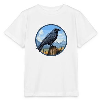 Raven - Stanley/Stella MINI CREATOR Kids’ T-Shirt - white - Front - Maike (125cm)