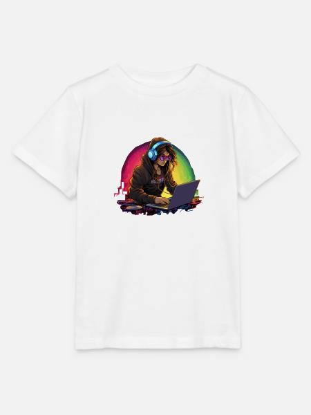 Code-Königin: Die Hackerin - Stanley/Stella Kinder T-Shirt MINI CREATOR - Weiß