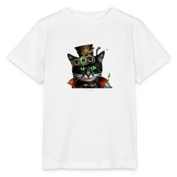 Steamprinz - Stanley/Stella Kinder T-Shirt MINI CREATOR  - Weiß - Vorne - Maike (125cm)