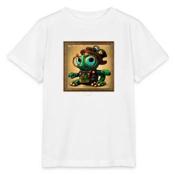 Froggy - Stanley/Stella Kinder T-Shirt MINI CREATOR  - Weiß - Vorne - Maike (125cm)