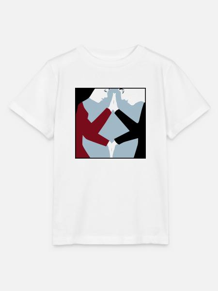 Verbindung - Stanley/Stella Kinder T-Shirt MINI CREATOR  - Weiß