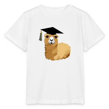 Bachelor Alpaga Studies Graduate School Leaving Certificate - T-shirt bio MINI CREATOR Stanley/Stella Enfant - blanc - Devant - Maike (125cm)
