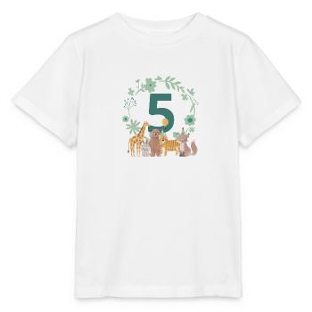 5th Anniversary - Fifth Anniversary Animals - Stanley/Stella MINI CREATOR Kids’ T-Shirt - white - Front - Maike (125cm)